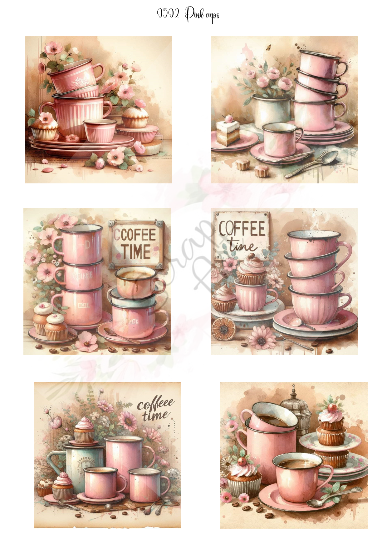 502  Pink cups