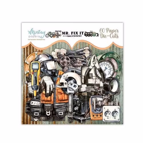 Paper Die-Cuts - Mr. Fix It
