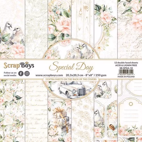 ScrapBoys Special Day paperpad