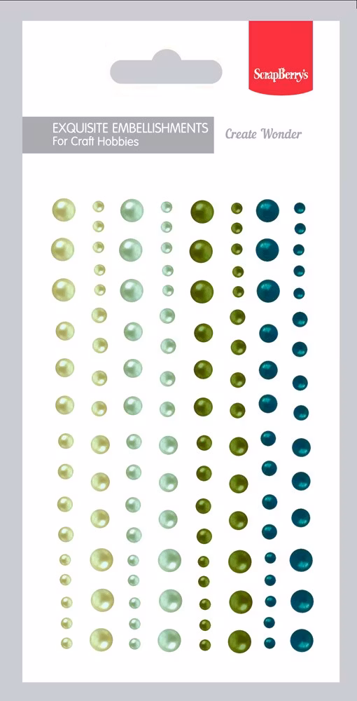 Scrapberry's - Create Wonder - Pearl Sticker Set  08