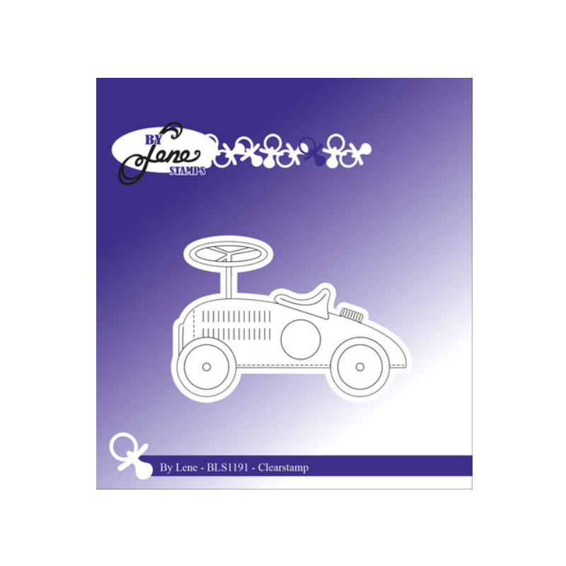 By Lene Kids Car Clear Stamps