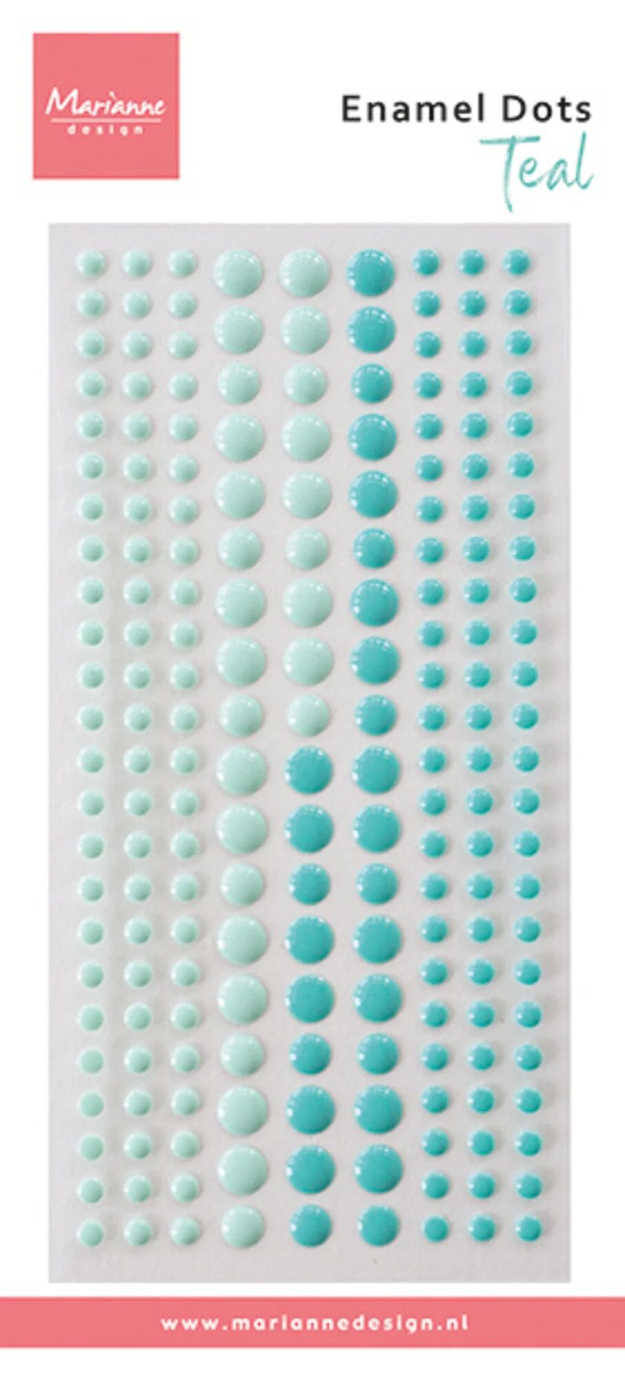 Enamel Dots Duotone Teal