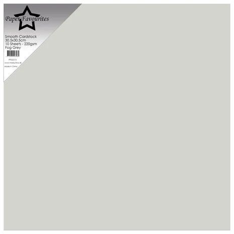 Fog grey cardstock 12*12