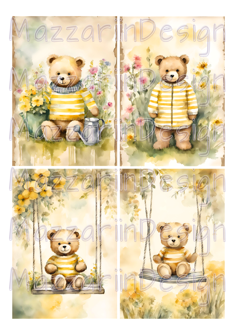A4 Teddybears 03