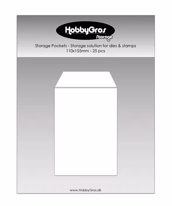 Storage Pockets - Storage solution for dies & stamps
