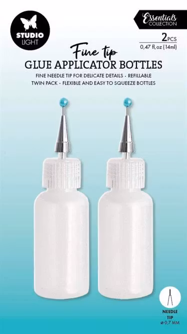 Glue Application Bottles Ultra fine tip