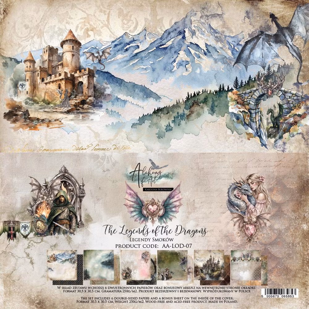 AA-LOD-07    The legends of the dragon 12x12