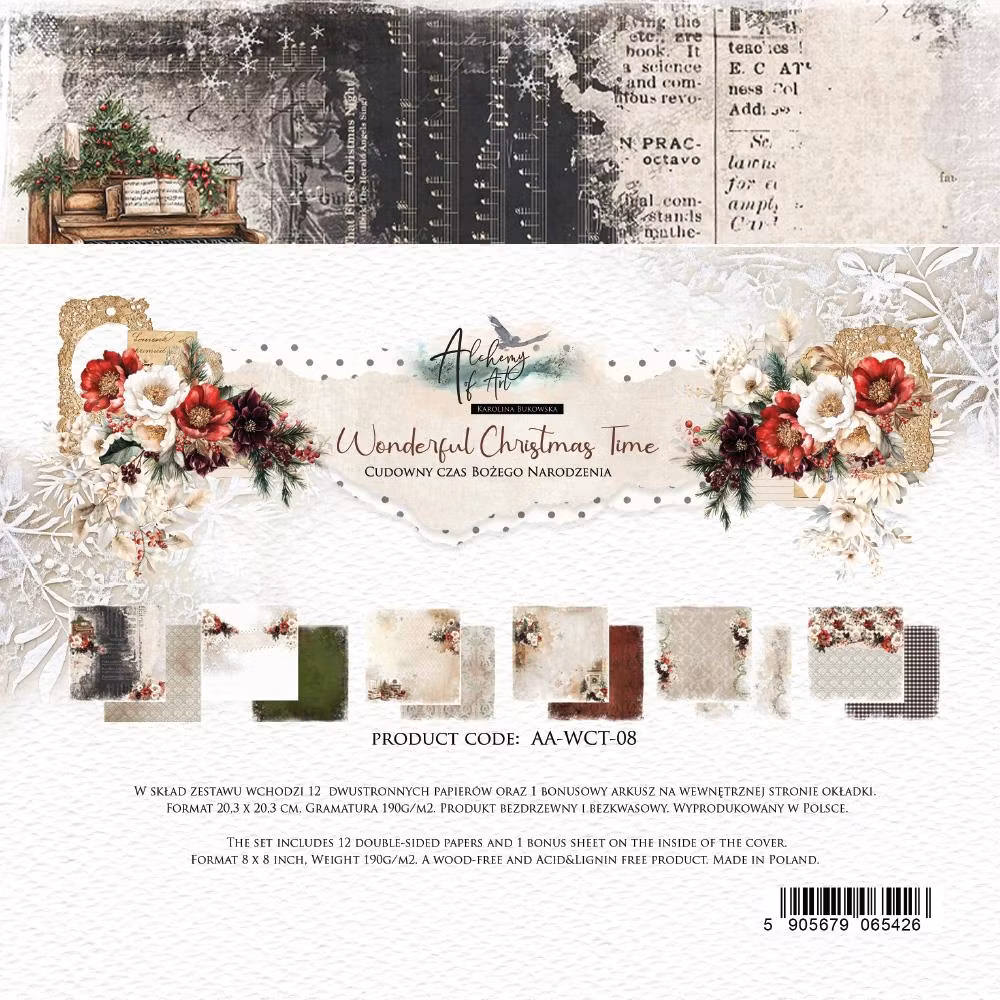 AA-WCT-08    Wonderful Christmas Time  8x8