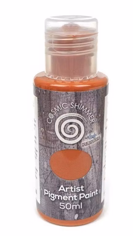 Acrylic paint Quinacridone gold