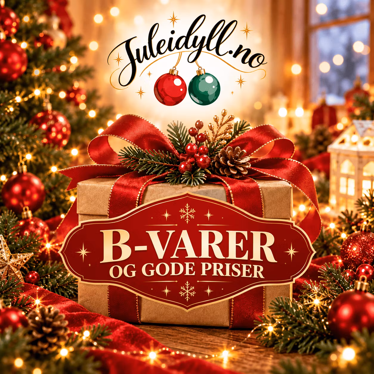 B-vare torg og gode priser - Juleidyll