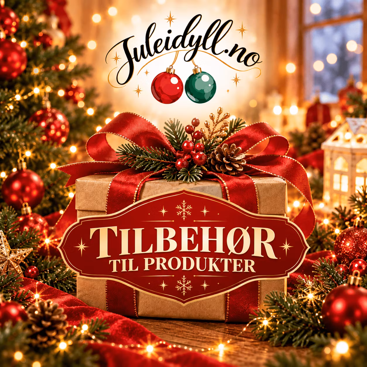 Tilbehør til produkter. - Juleidyll
