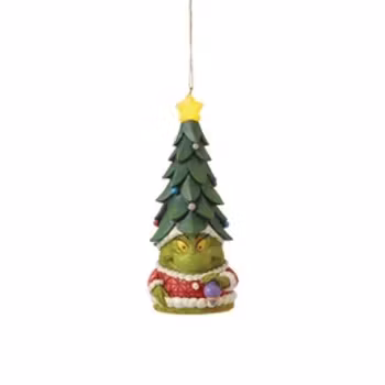 Grinch gnom med hatt av juletre (Utgående)