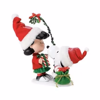 Snoopy overrasker Lucy