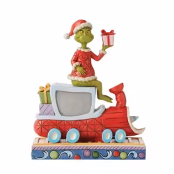 Grinch på tog med gaver. (Utgående)