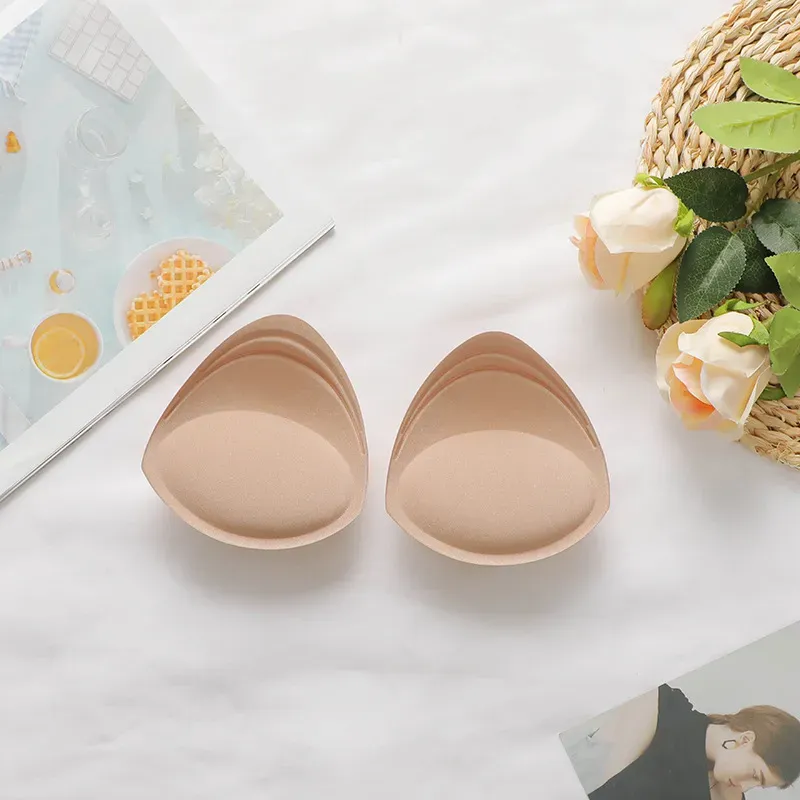 Bra Inserts with Push-up Effect - Beige | Silicone Inserts