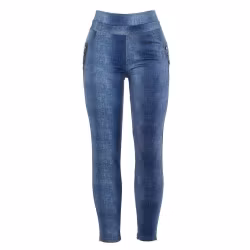 Jeggings Von Six, Blå