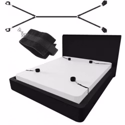 Set per bondage a letto con piedi e manette | per il letto
