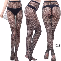 Collant sexy con motivo a mosaico orientale