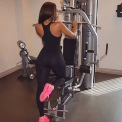 Tute da allenamento sexy, senza maniche