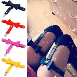 Sexy Strumpfhalter mit Schleifendekoration – heiße Frauenkleidung