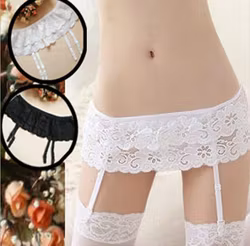 Midje Strumphållare - Spets | Hot Woman Clothes