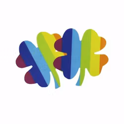 Bröstvårta klistermärke - Fyrklöver Regnbåge | Hot Woman Clothes