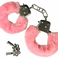 Six menottes avec étuis, bondage et bdsm