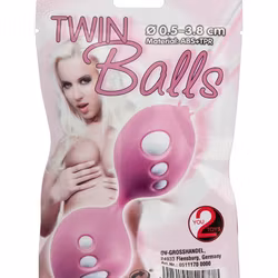 Twin-Balls – Rosa Sexspielzeug fürs Vergnügen | Heiße Damenkleidung