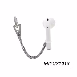Dreieckiger Ohrring mit Kette – Apple AirPods | Heiße Damenkleidung
