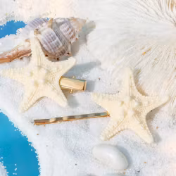 Pinces à cheveux en forme d'étoile de mer – Pinces et épingles à cheveux estivales
