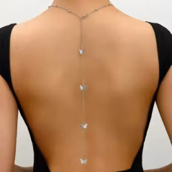 Fjärilshalsband för Hals & Rygg – Smycke i Guld & Silver