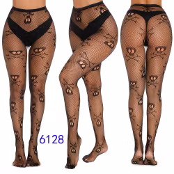 Collant a Rete Hot Skull – Sexy & Amante Malvagia