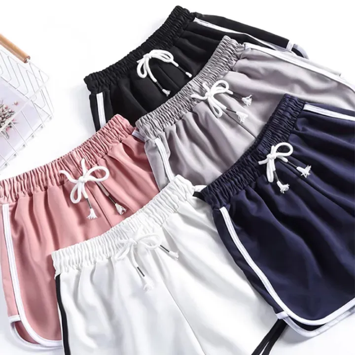 Retro Dolphin Sportshorts - Vita Kantband | Olika Färger