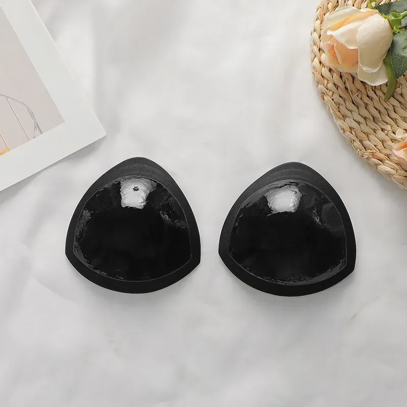 Black Bra Inserts with Push-up Effect | Silicone Inserts