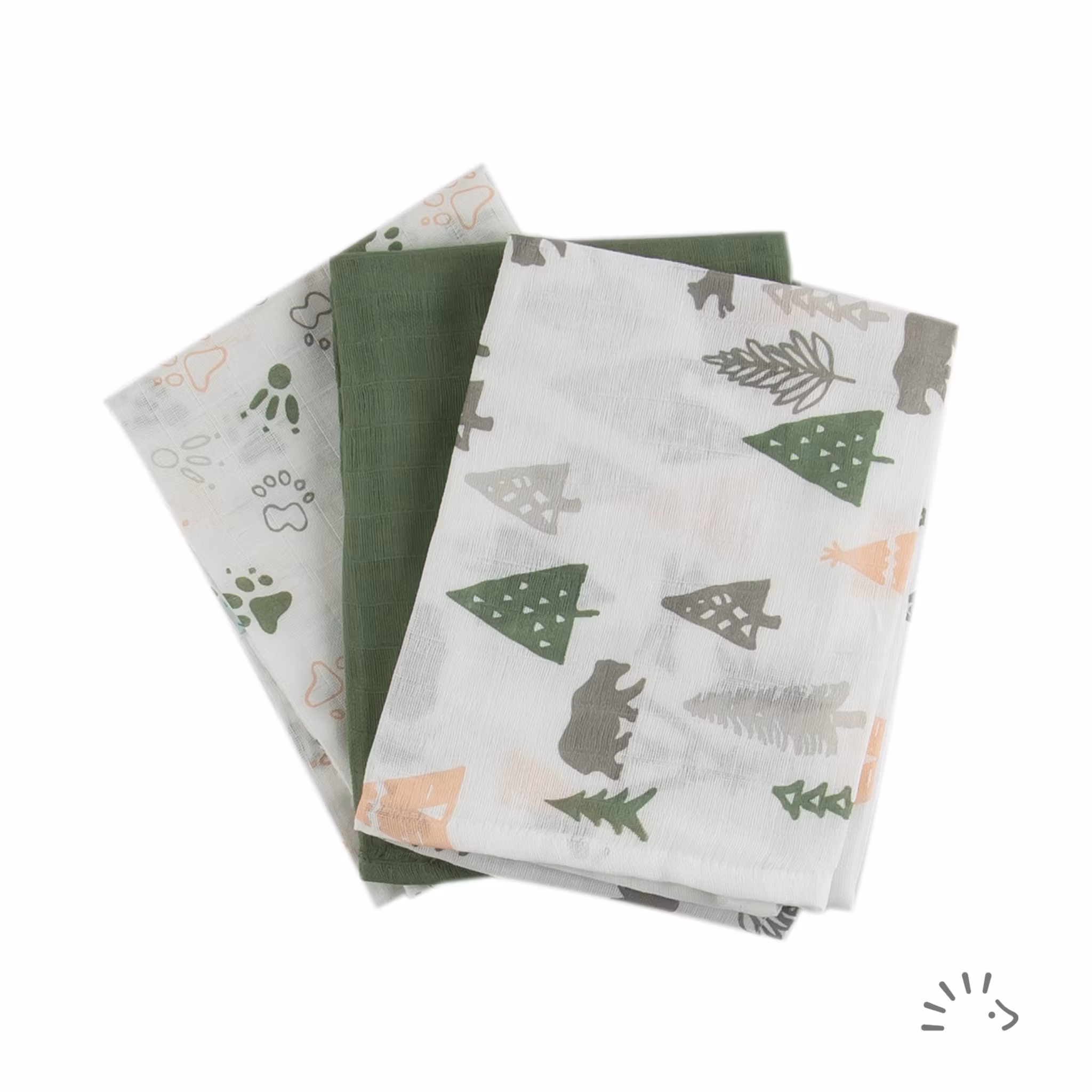 Popolini - Vikblöjor - ekologisk bomull - 3-pack