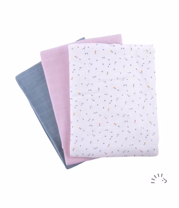 Popolini - Vikblöjor - ekologisk bomull - 3-pack
