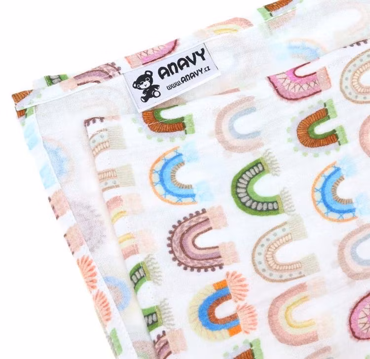 Anavy babyfilt/Vikblöjor - 135x135cm