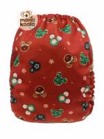 Mama Koala -Pocket 1.0 - minkyfleece, julmotiv