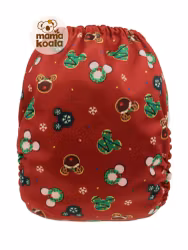 Mama Koala -Pocket 1.0 - minkyfleece, julmotiv