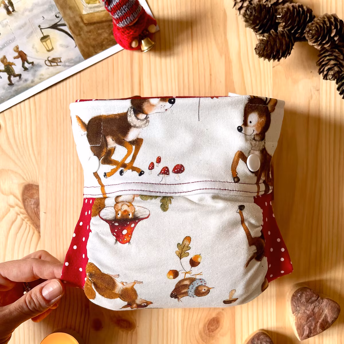 Culla di Teby Bio Pants - Storlek S, Julmotiv