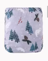 Bells Bumz BreeZe sidoknäppt PUL-skal OS, Julmotiv