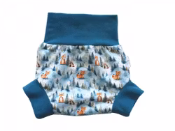 Breberky Blöjbyxa i PUL - Storlek M, Julmotiv