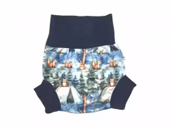 Breberky Blöjbyxa i PUL - Storlek XL, Julmotiv