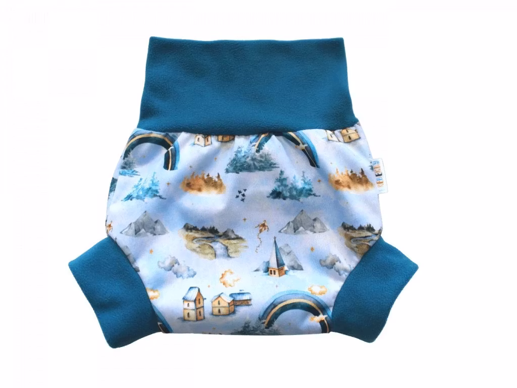 Breberky Blöjbyxa i PUL - Storlek XL, Julmotiv