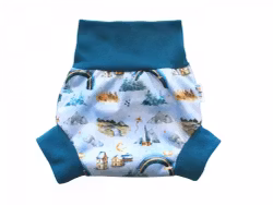 Breberky Blöjbyxa i PUL - Storlek XL, Julmotiv