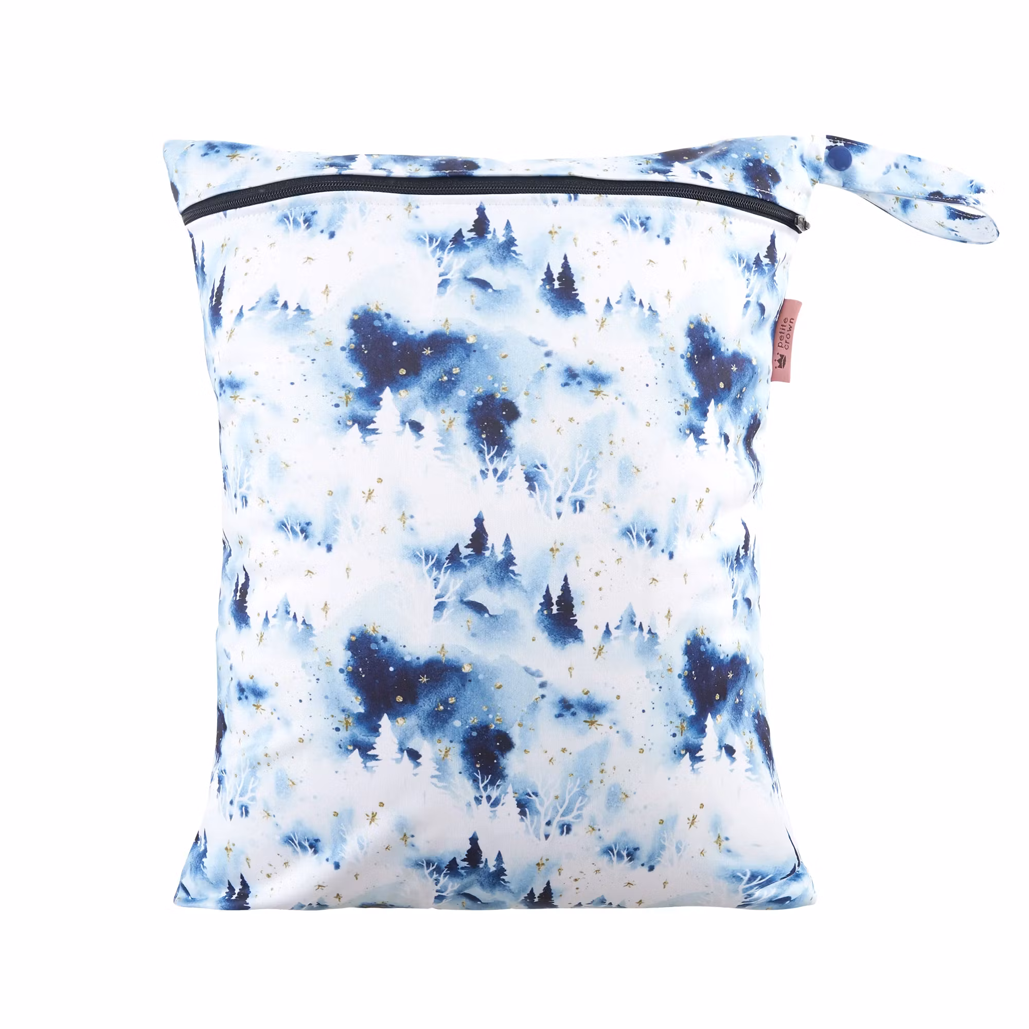 Petite Crown Wet Bag - Medium, Julmotiv