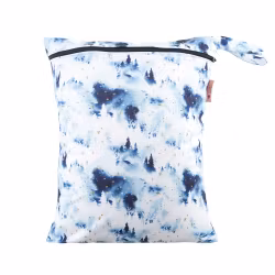 Petite Crown Wet Bag - Medium, Julmotiv