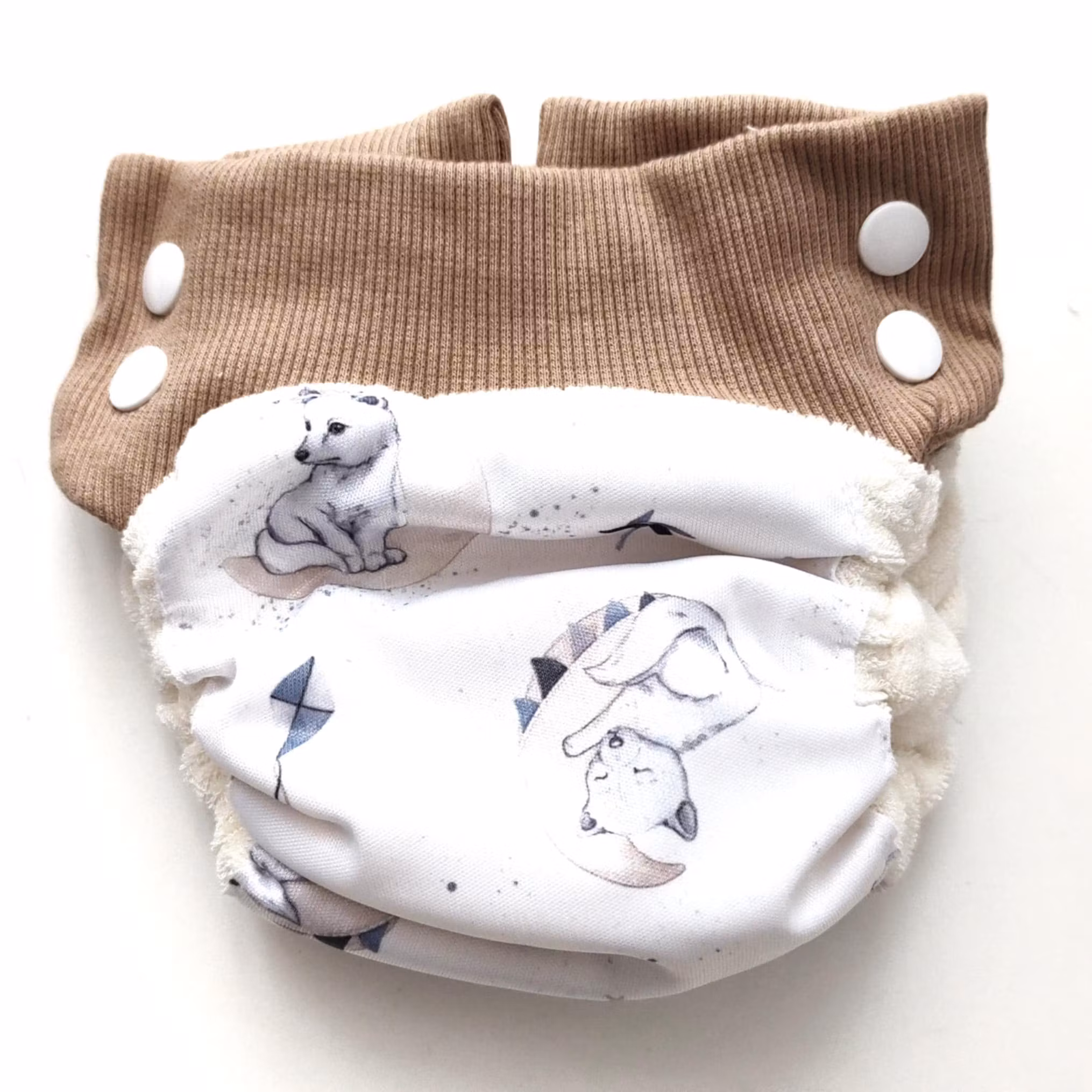 Jooppi - sidoknäppt formsydd m Pulpanel, coolmax OS, Julmotiv