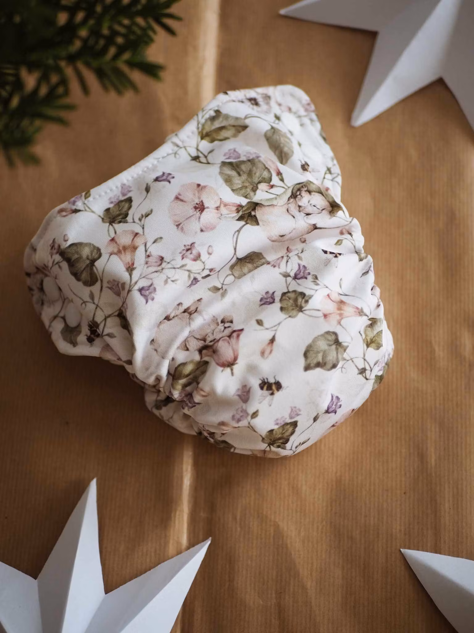 Jooppi - Sidoknäppt pocketblöja v3, bambufrotté