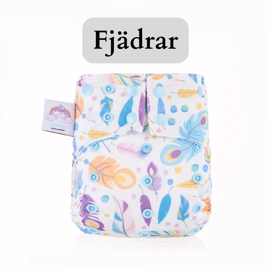 Paket Fluffmagi Original - 5 st pocket inklusive inlägg